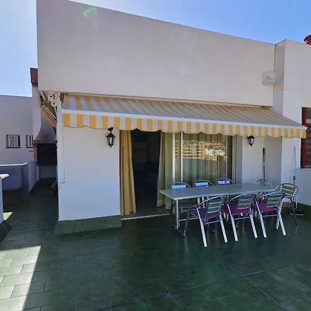 公寓 Spacious Penthouse Palmeras Ocean View 300 M To The *