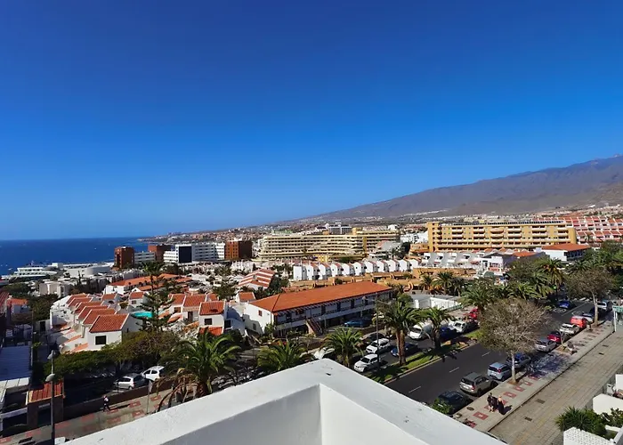 Spacious Penthouse Palmeras Ocean View 300 M To The Apartamento Costa Adeje (Tenerife)