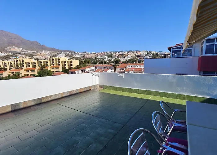 Apartment Spacious Penthouse Palmeras Ocean View 300 M To The Beach Costa Adeje (Tenerife)
